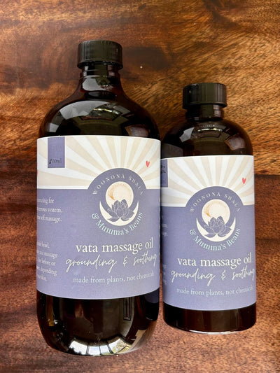 massage oils 250ml and 500ml bottles